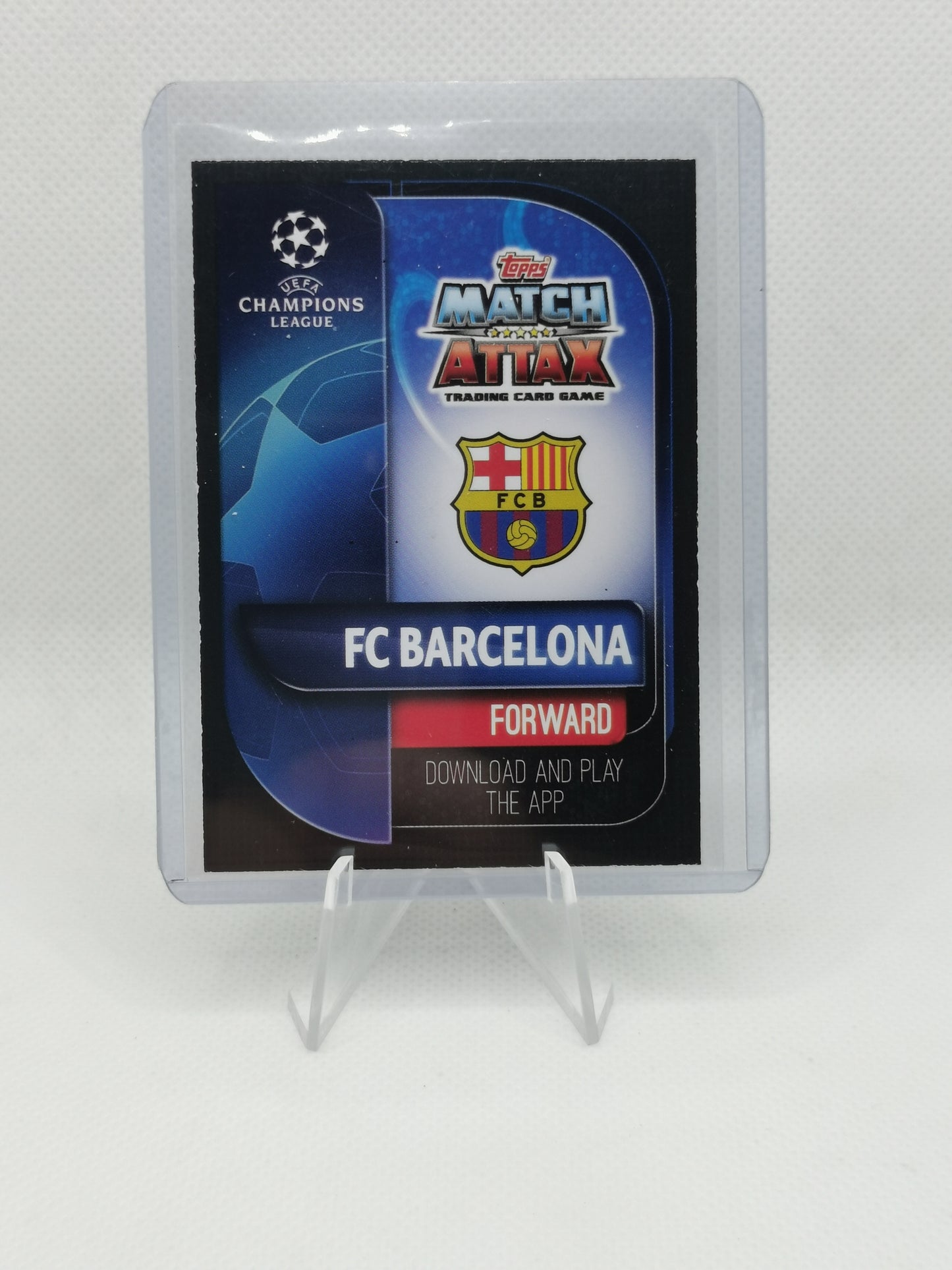 Lionel Messi 100 Club card - Topps Match Attax