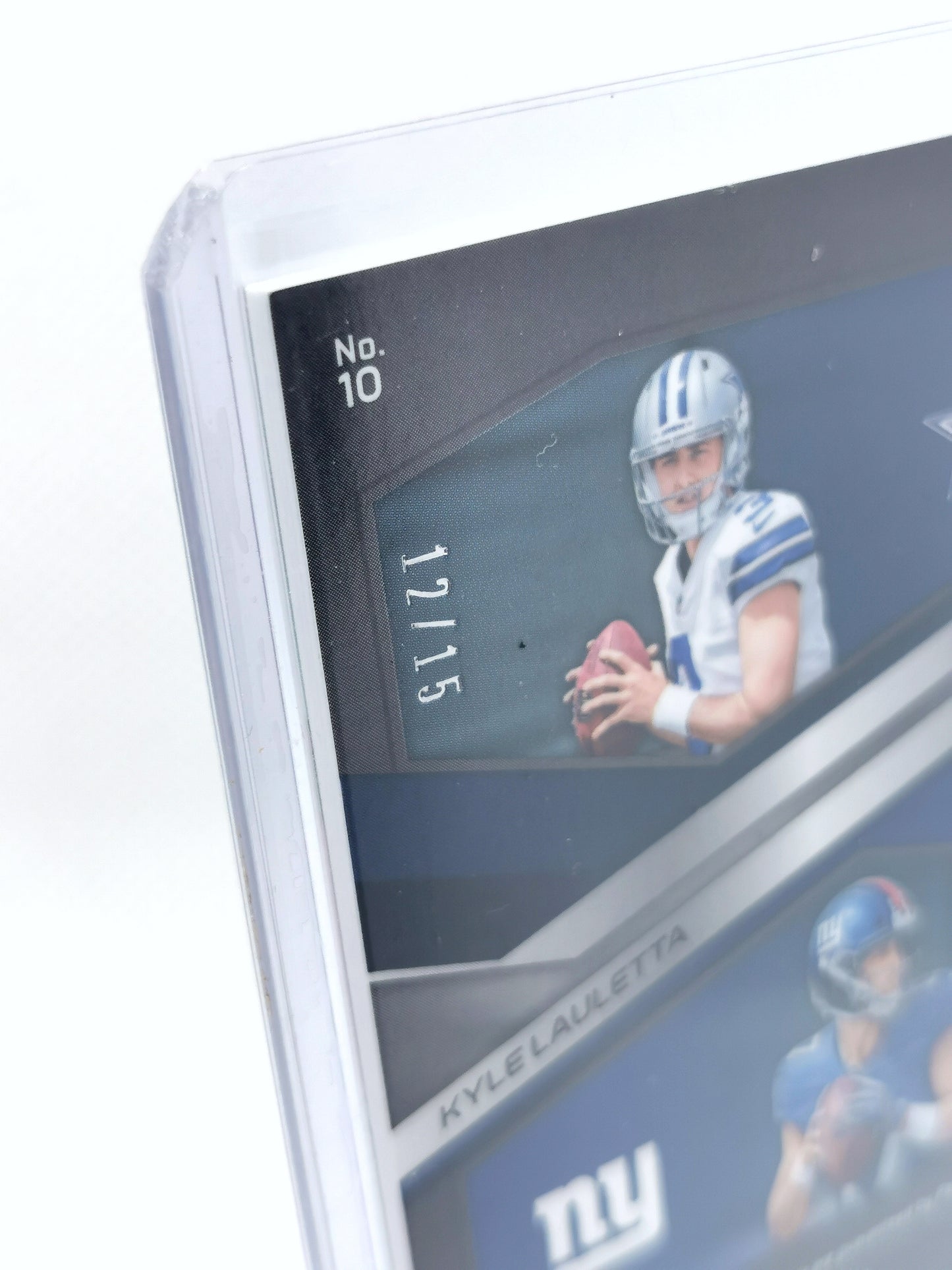 Mike White & Kyle Lauletta Rivals Patches /15 - Dallas Cowboys & NY Giants