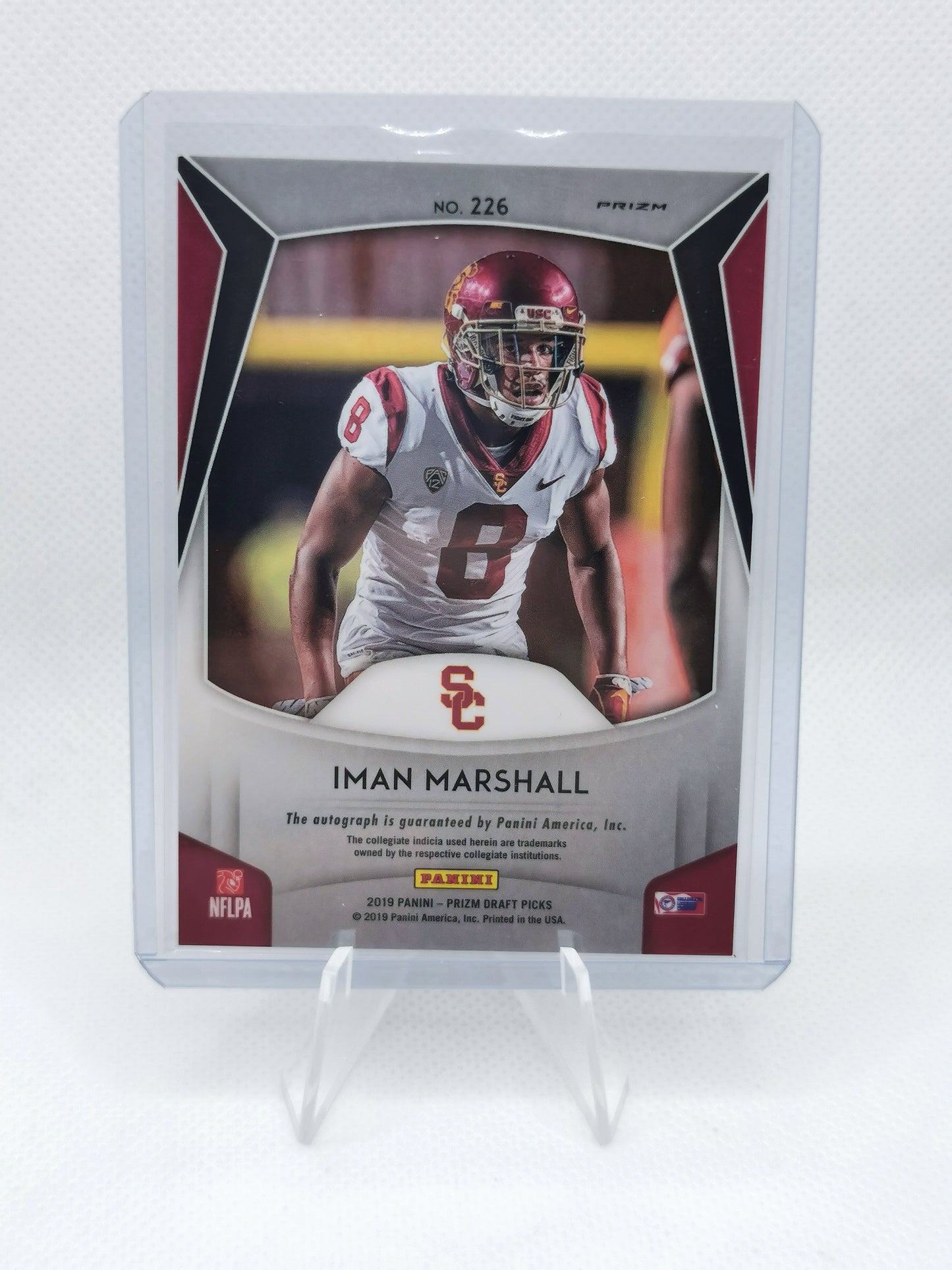 Iman Marshall Auto - Panini Prizm Draft Picks