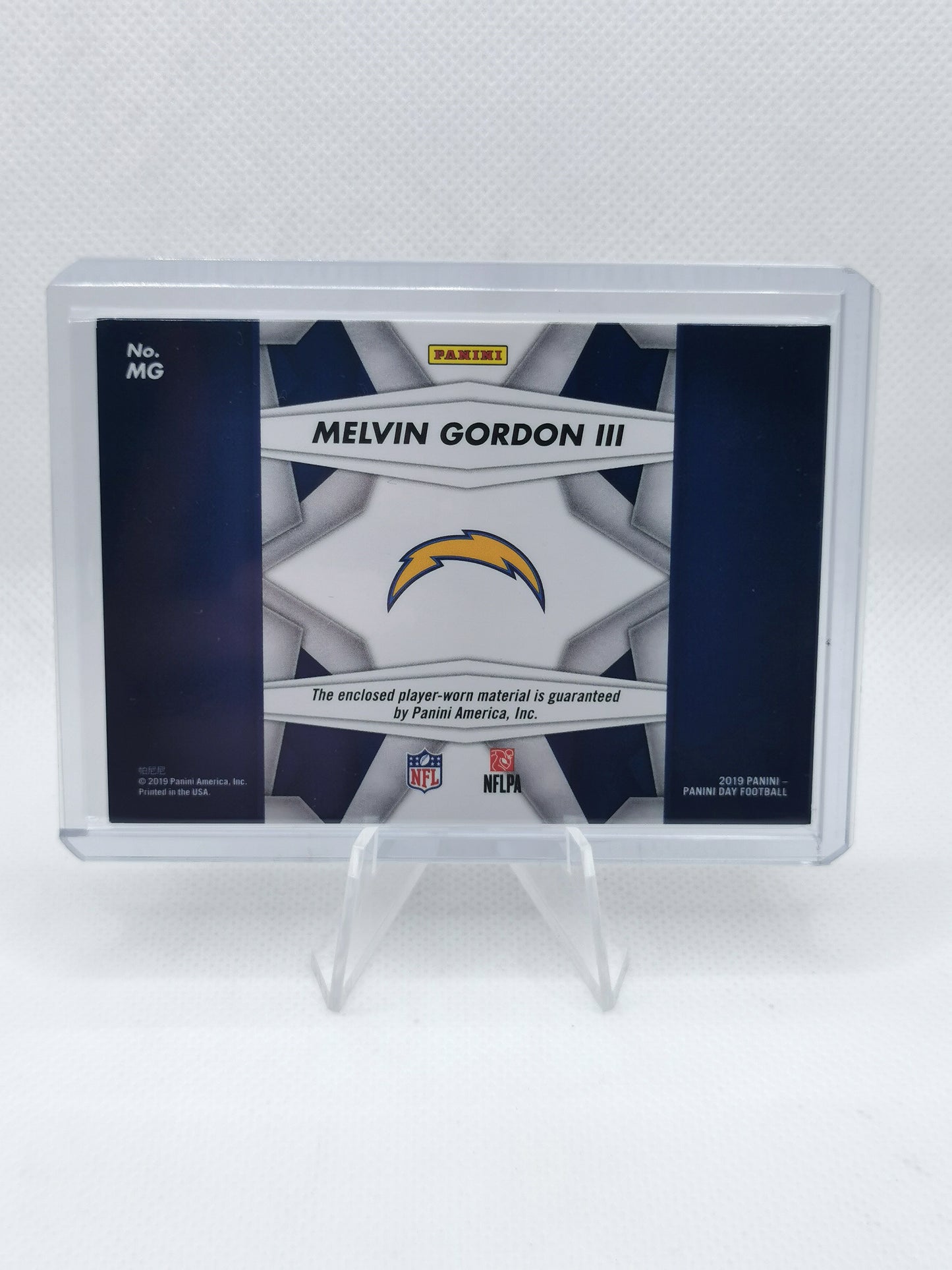 Melvin Gordon Pro Bowl Patch /50 - NFL LA Chargers
