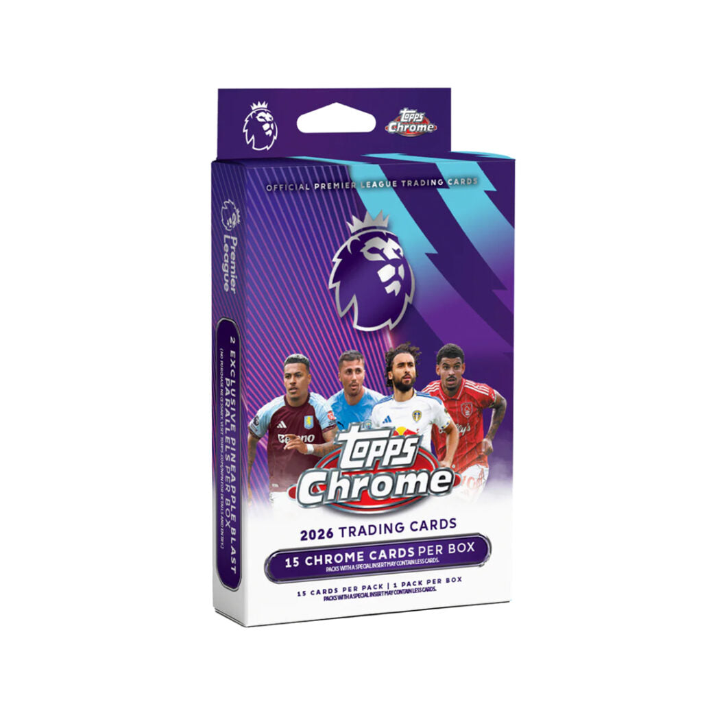 Topps Chrome Premier League 2025/26 Hanger Box