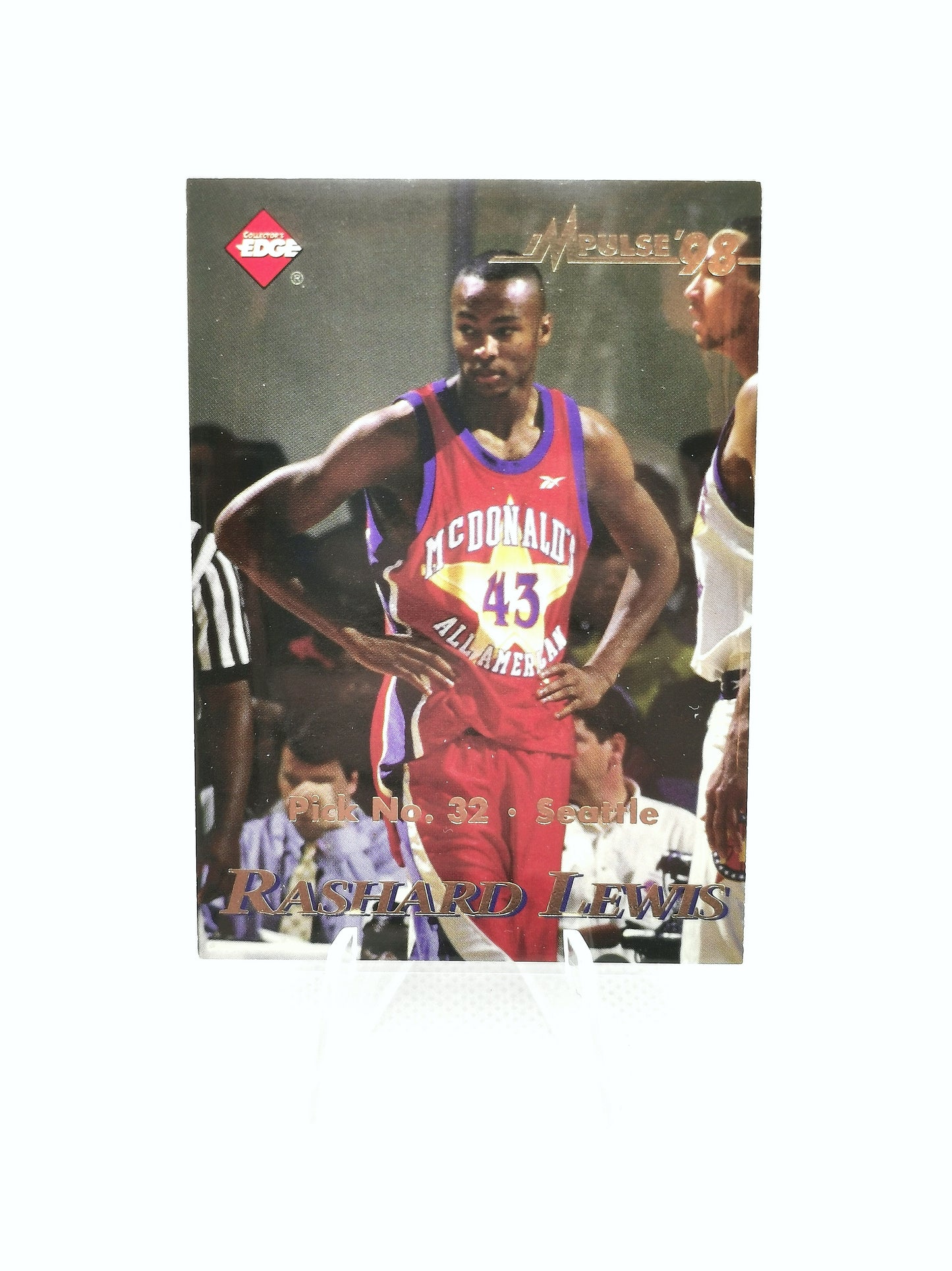 Kobe Bryant - Impulse 98 Double sided card - Rashard Lewis