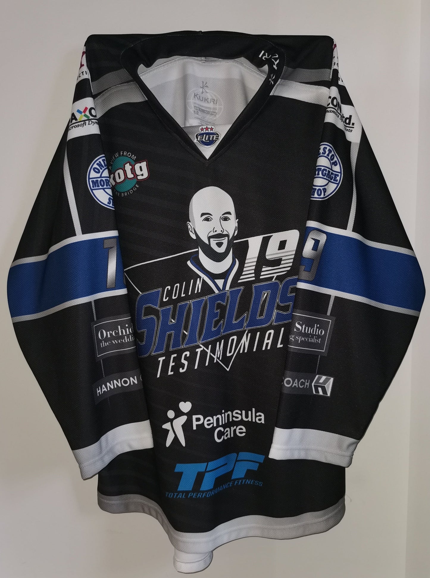 Signed Colin Shields Testimonial Jersey (Replica)