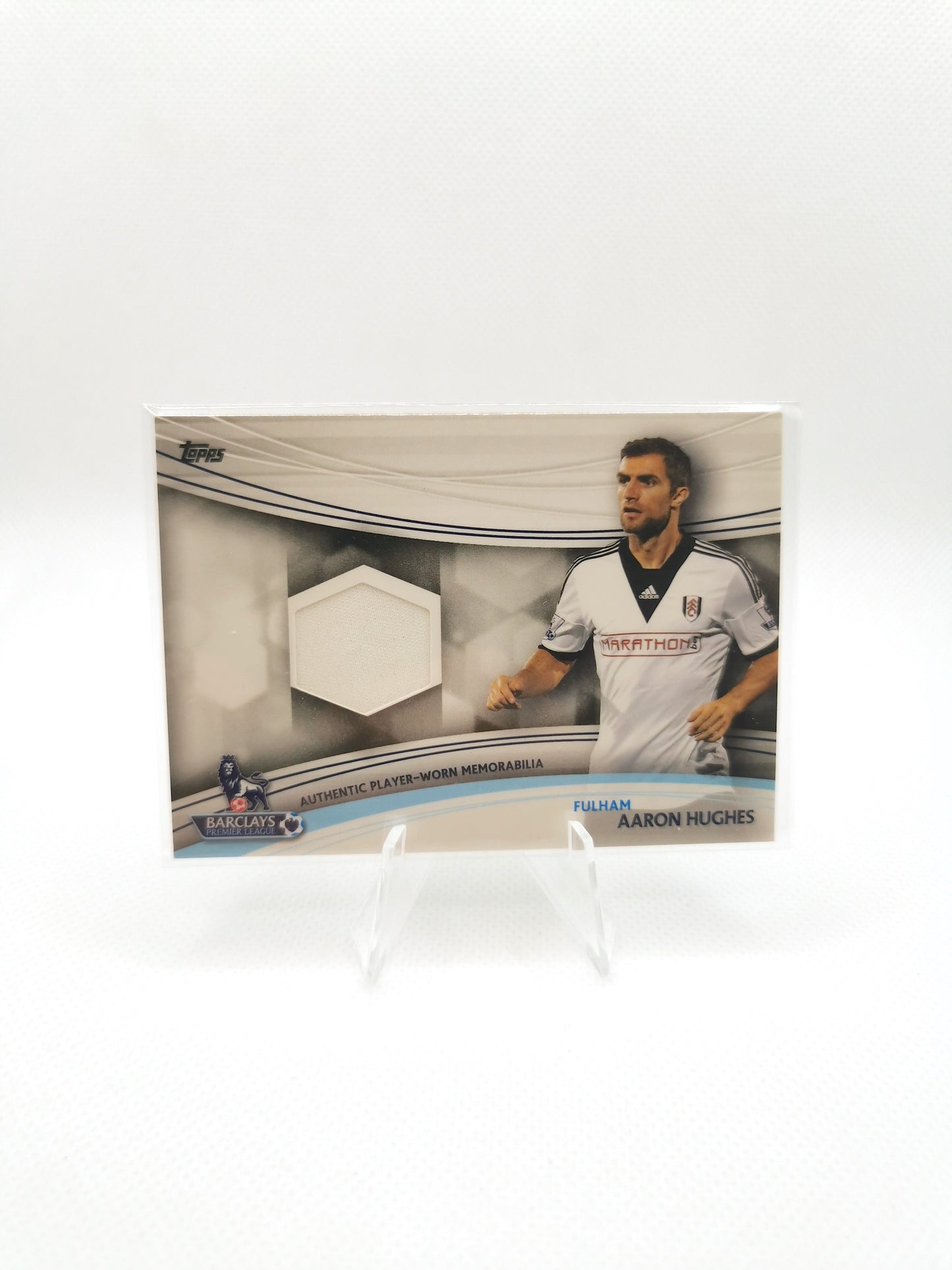 Aaron Hughes Topps Jersey Patch