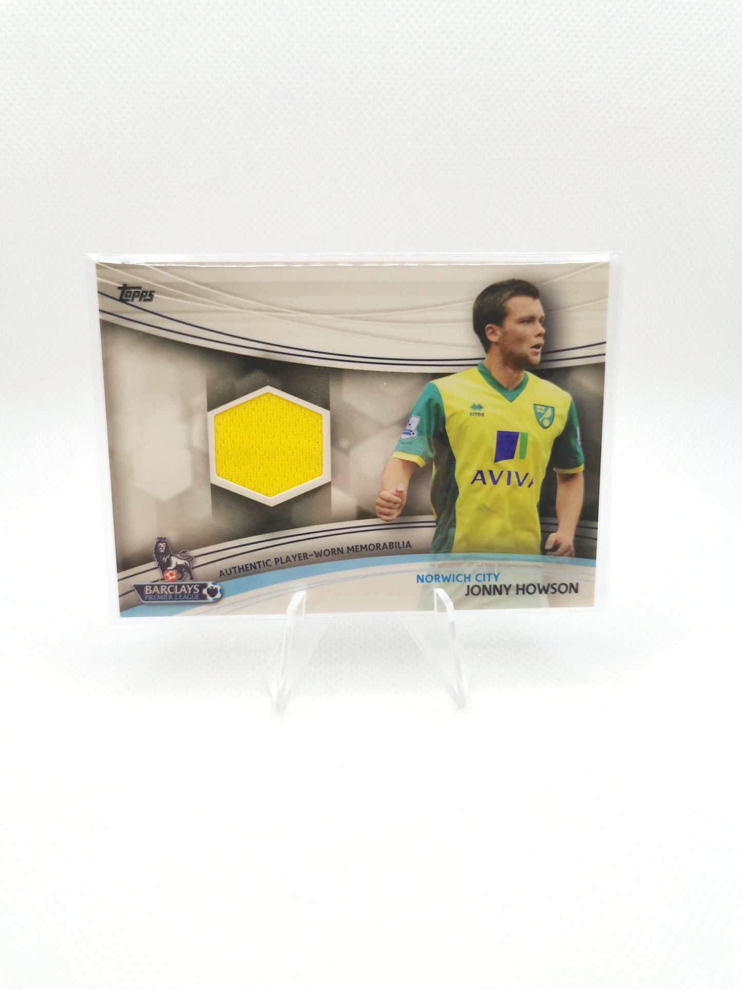 Jonny Howson Topps Jersey Patch