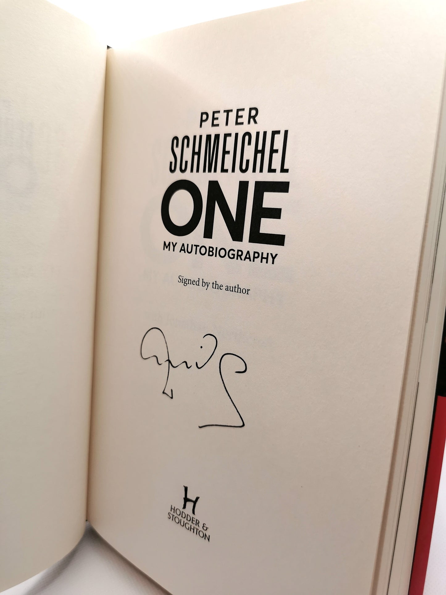 Peter Schmeichel Autobiography - Signed