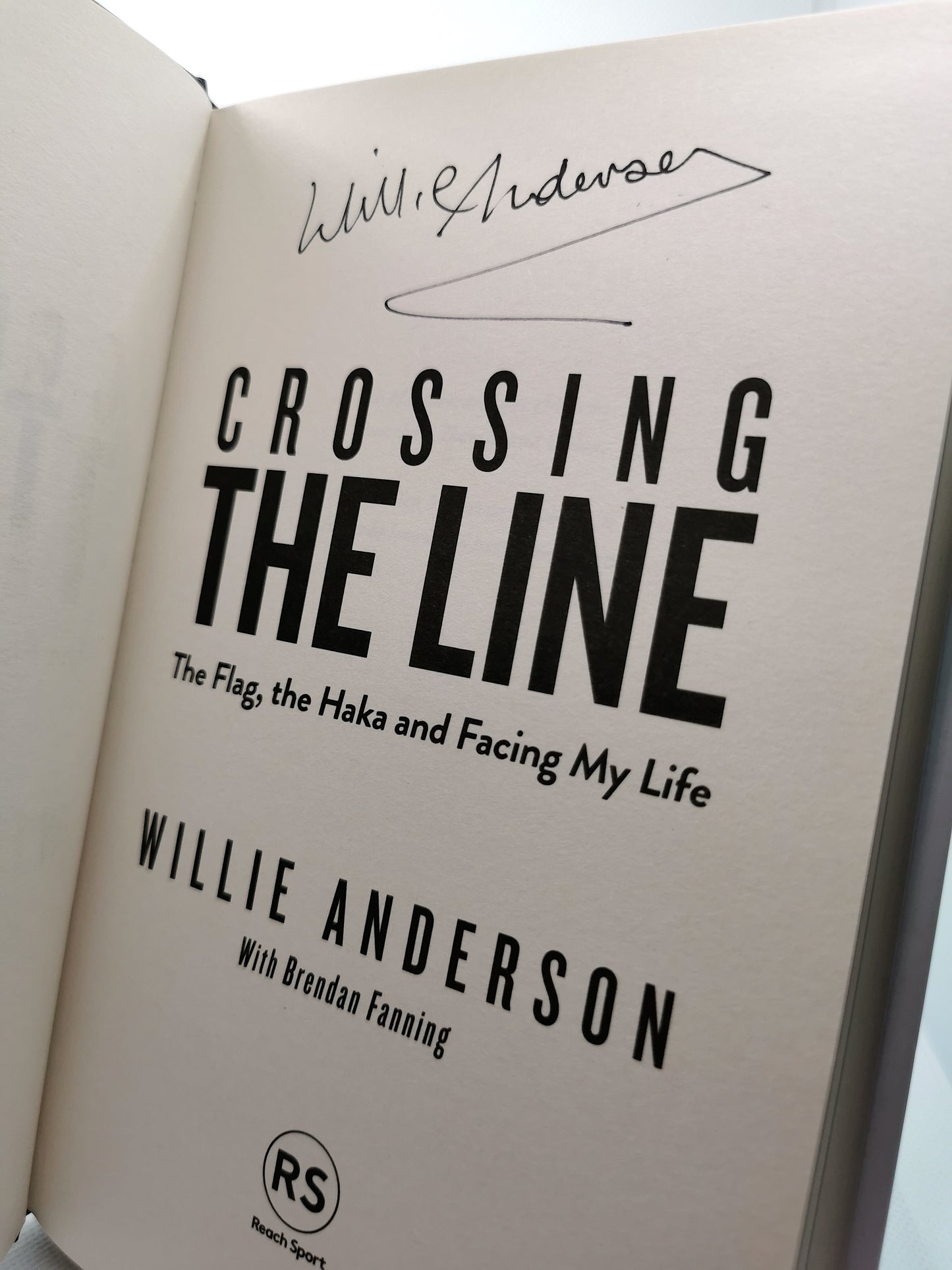 Willie Anderson Autobiography - Signed