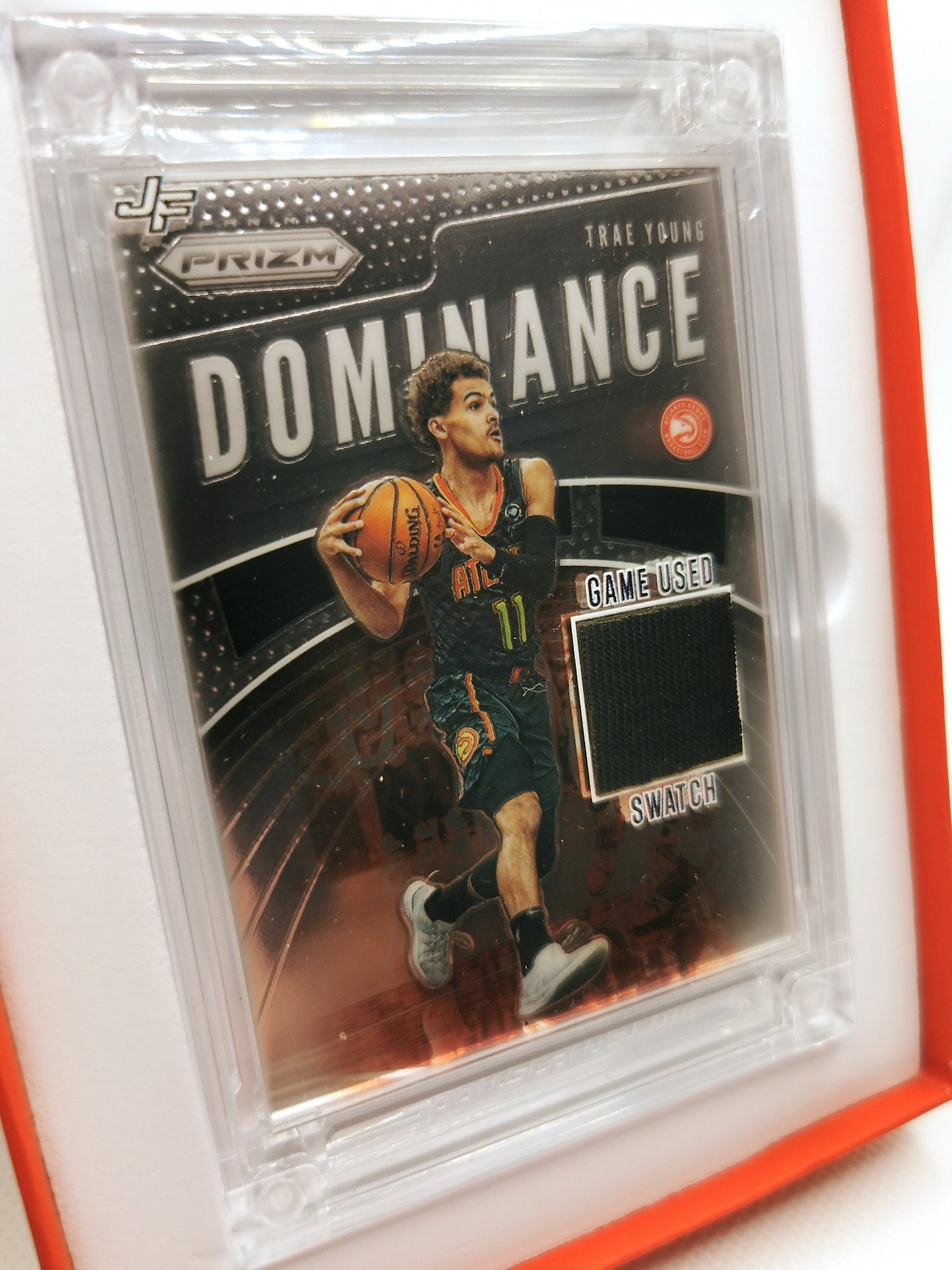 Trae Young Game Used NBA Patch - Jersey Fusion