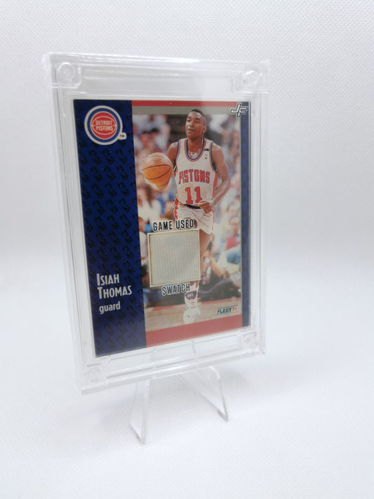 Isiah Thomas NBA Game Worn Patch - Jersey Fusion Card