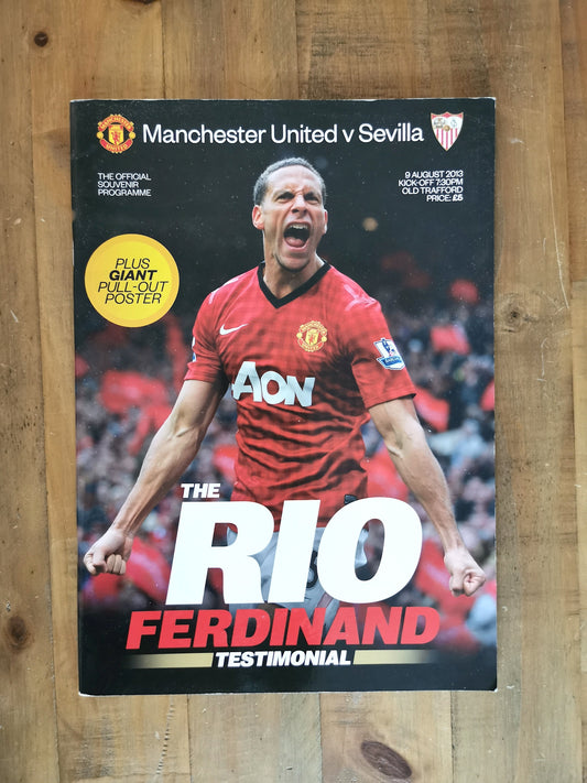 Rio Ferdinand Testimonial Programme