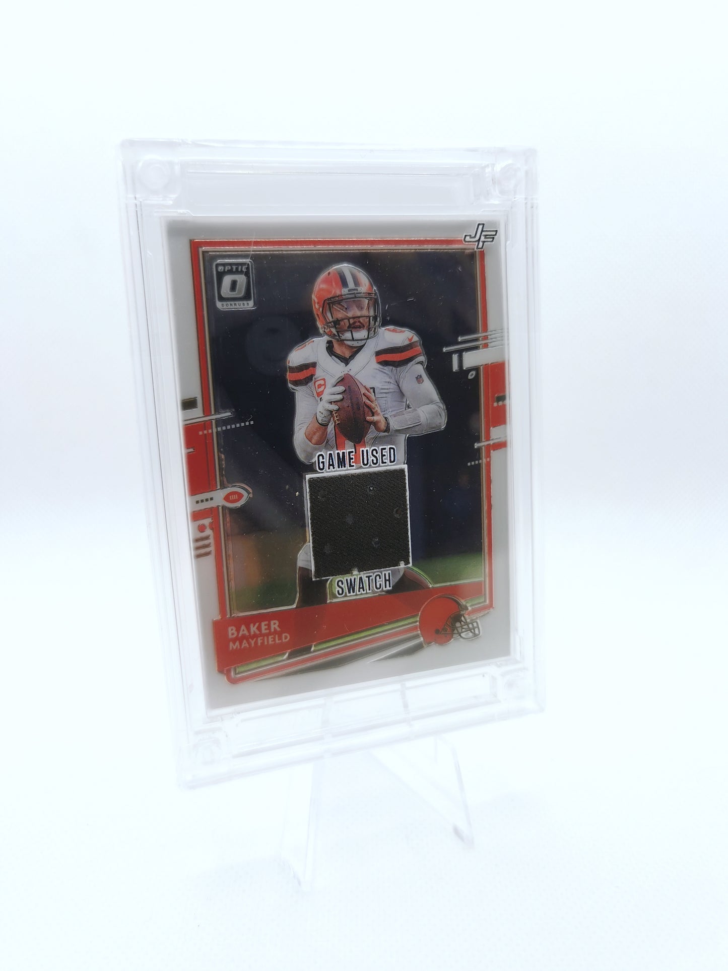 Baker Mayfield Game Worn Patch - Jersey Fusion Card