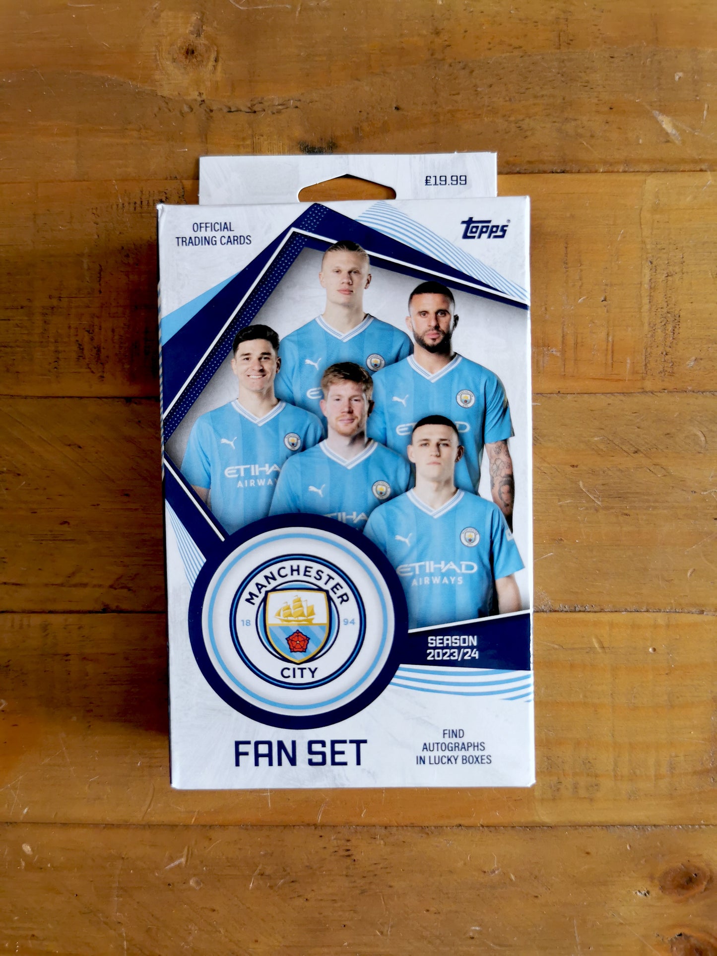 Manchester City Topps Fan Set