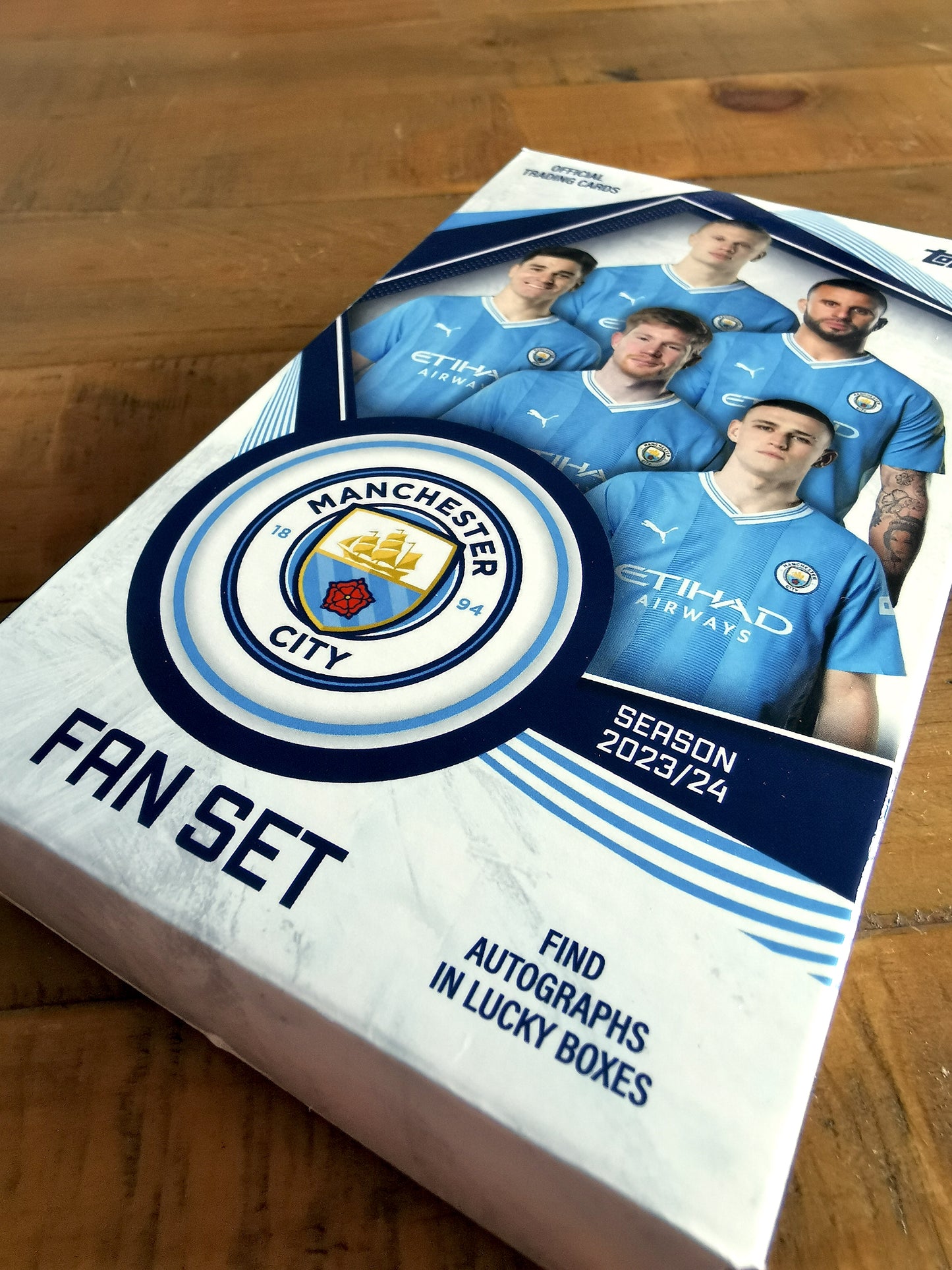 Manchester City Topps Fan Set