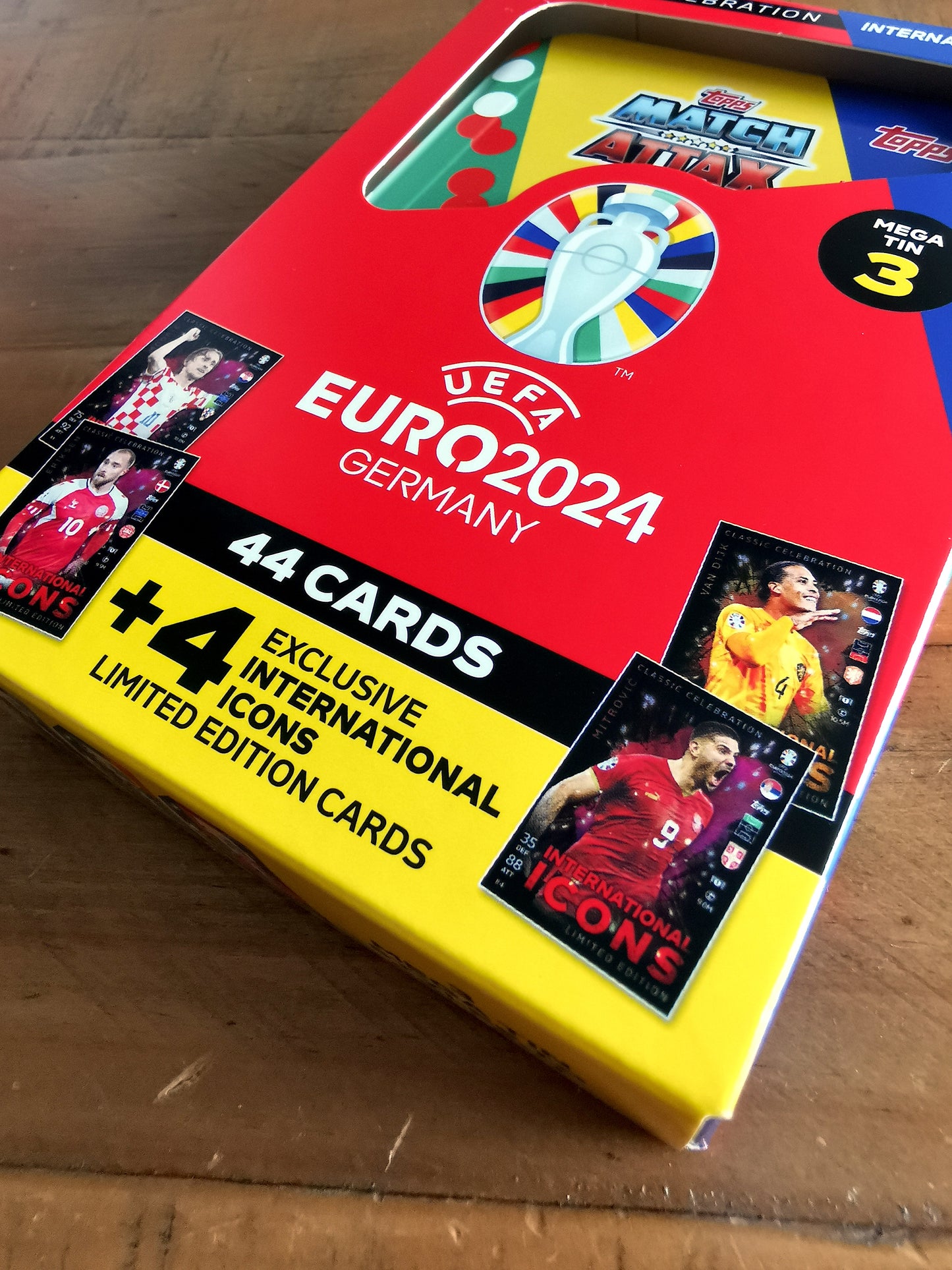 Match Attax EURO 2024 Mega Tin 3