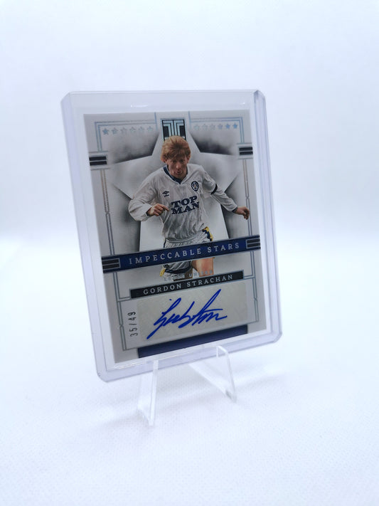 Gordon Strachan Panini Impeccable Auto 35/49