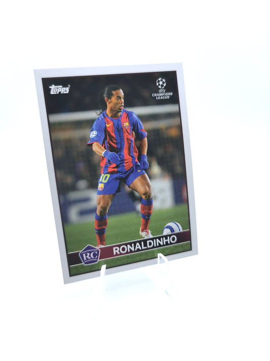 Ronaldinho Topps Lost Rookie Card