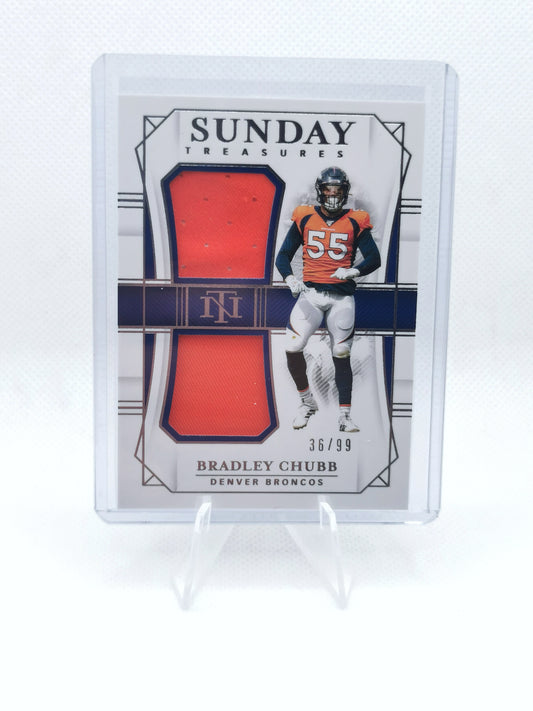 Bradley Chubb Double Patch /99 - NFL Denver Broncos
