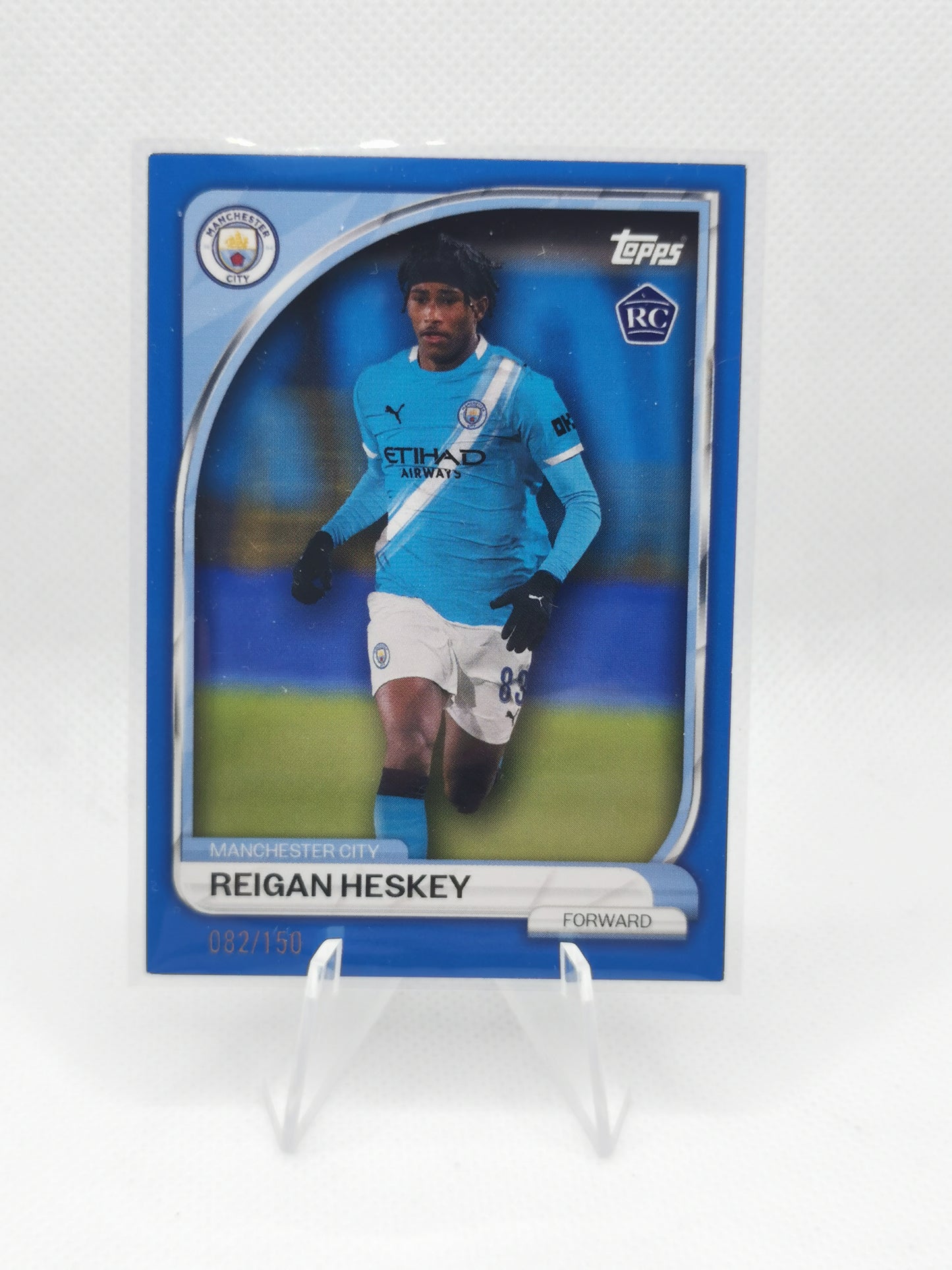 6x Manchester City Numbered - Topps Collectors Tin hits