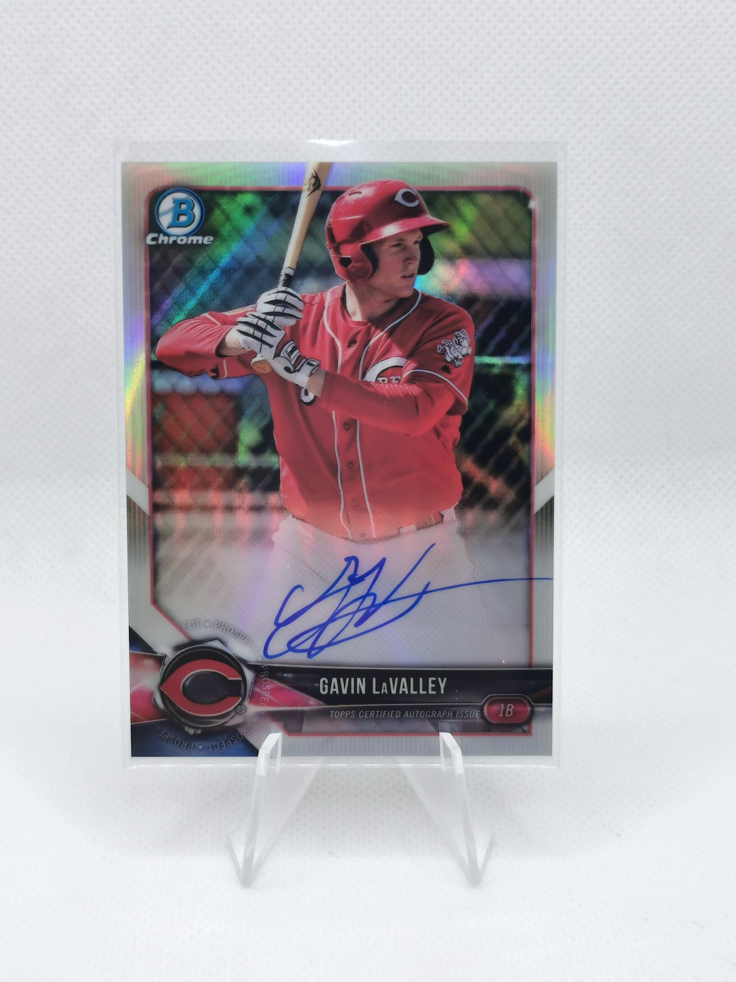 Gavin LaValley Auto - MLB Cincinnati Reds