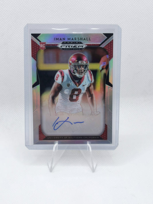Iman Marshall Auto - Panini Prizm Draft Picks
