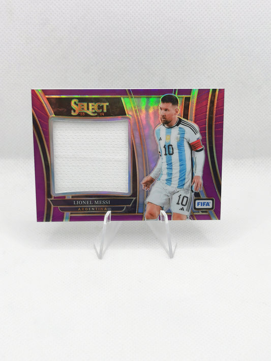 Lionel Messi Jumbo Game Worn Patch #19/49