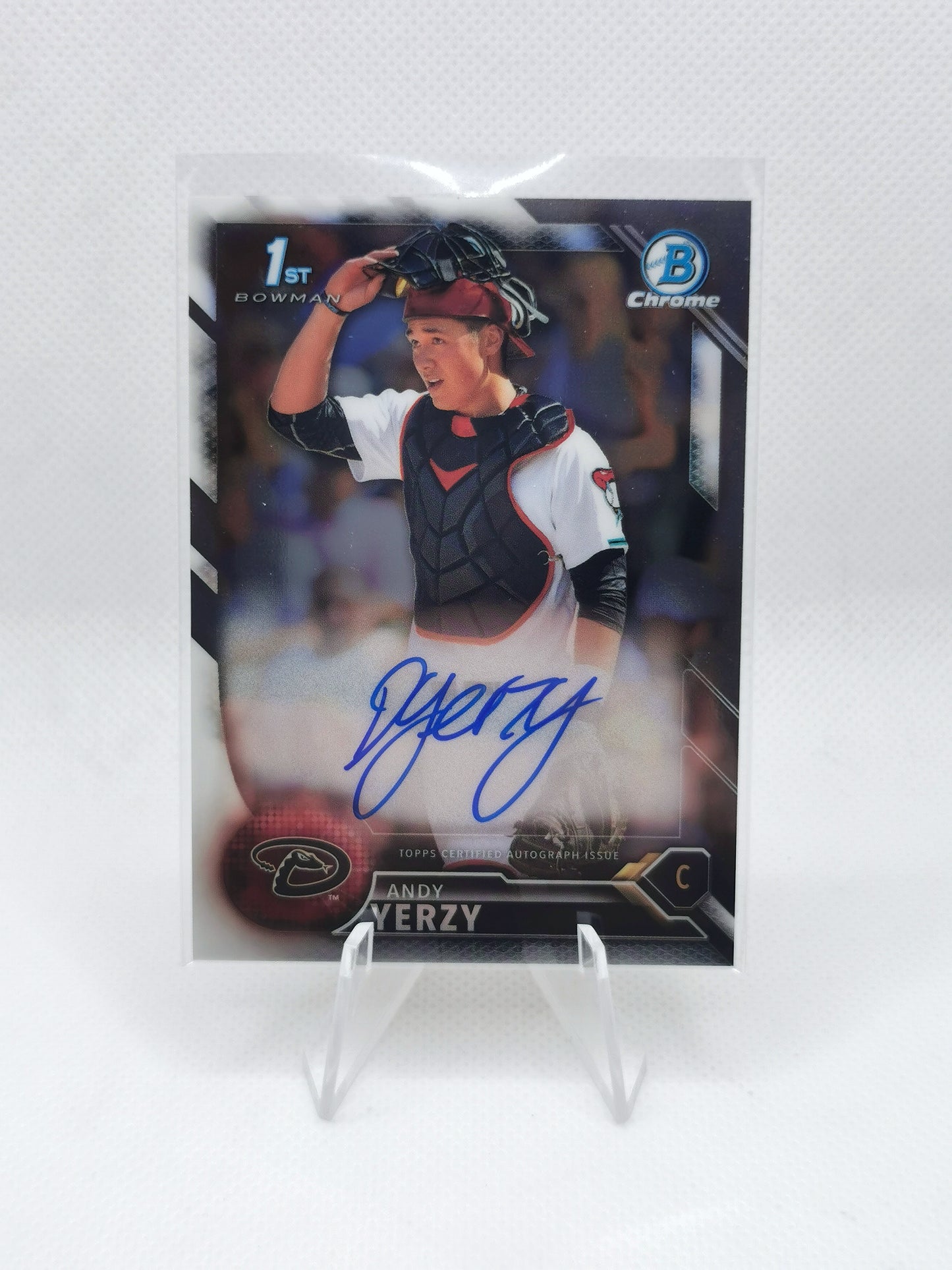 Andy Yerzy Auto - MLB Arizona Diamondbacks