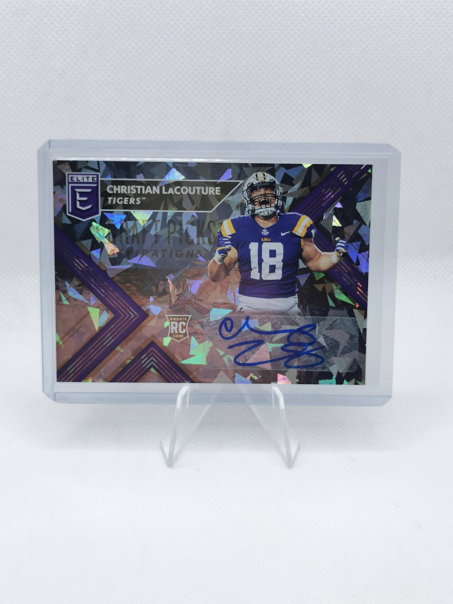 Christian LaCouture Auto /10 - Panini Elite Draft Picks