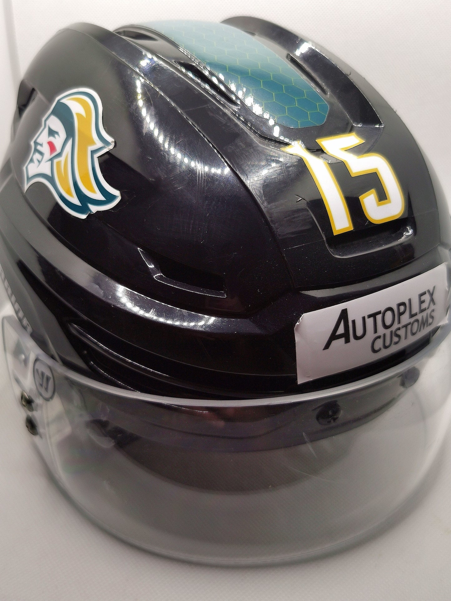 Darcy Murphy game worn Helmet from Belfast Giants Season 2021/22