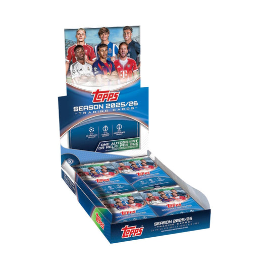 2025-26 Topps UEFA Club Competitions Flagship - Hobby Box