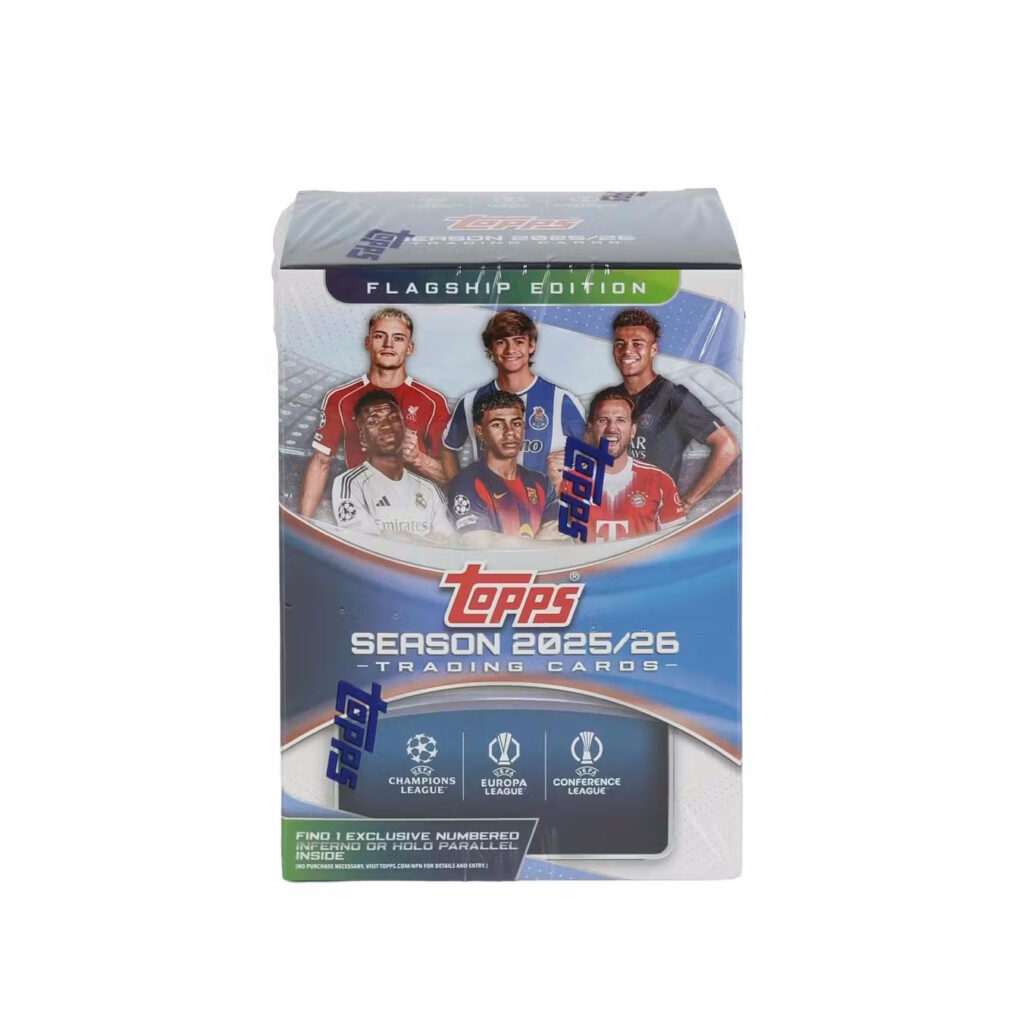 2025-26 Topps UEFA Club Competitions Flagship - Value Box