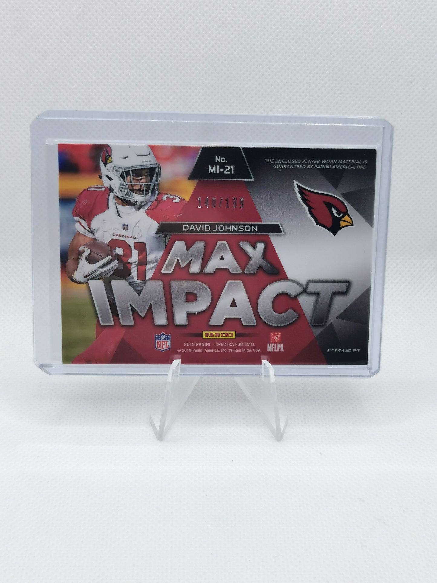 David Johnson Patch /199 - NFL Arizona Cardinals