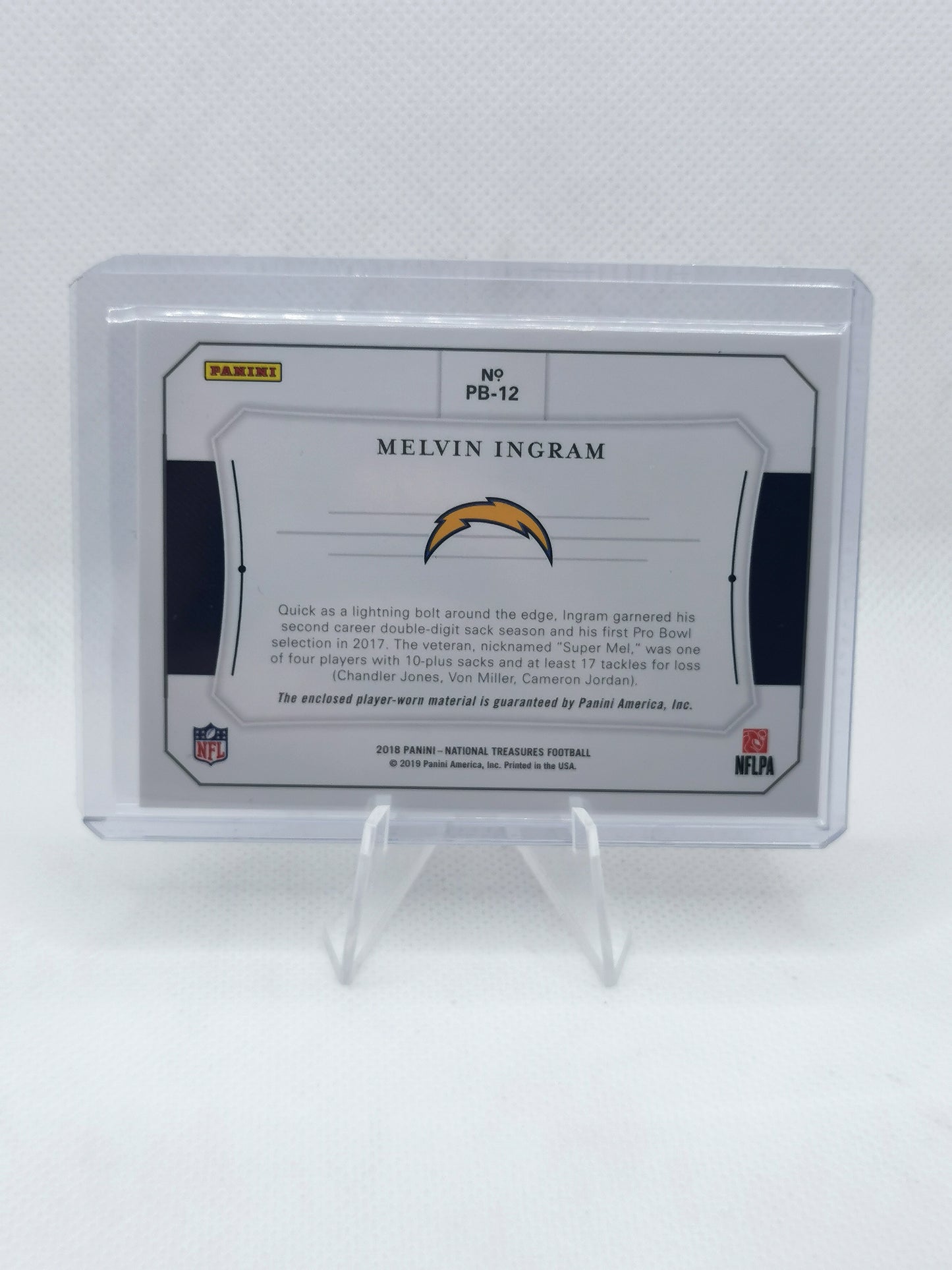 Melvin Ingram Pro Bowl Patch /99 - NFL LA Chargers