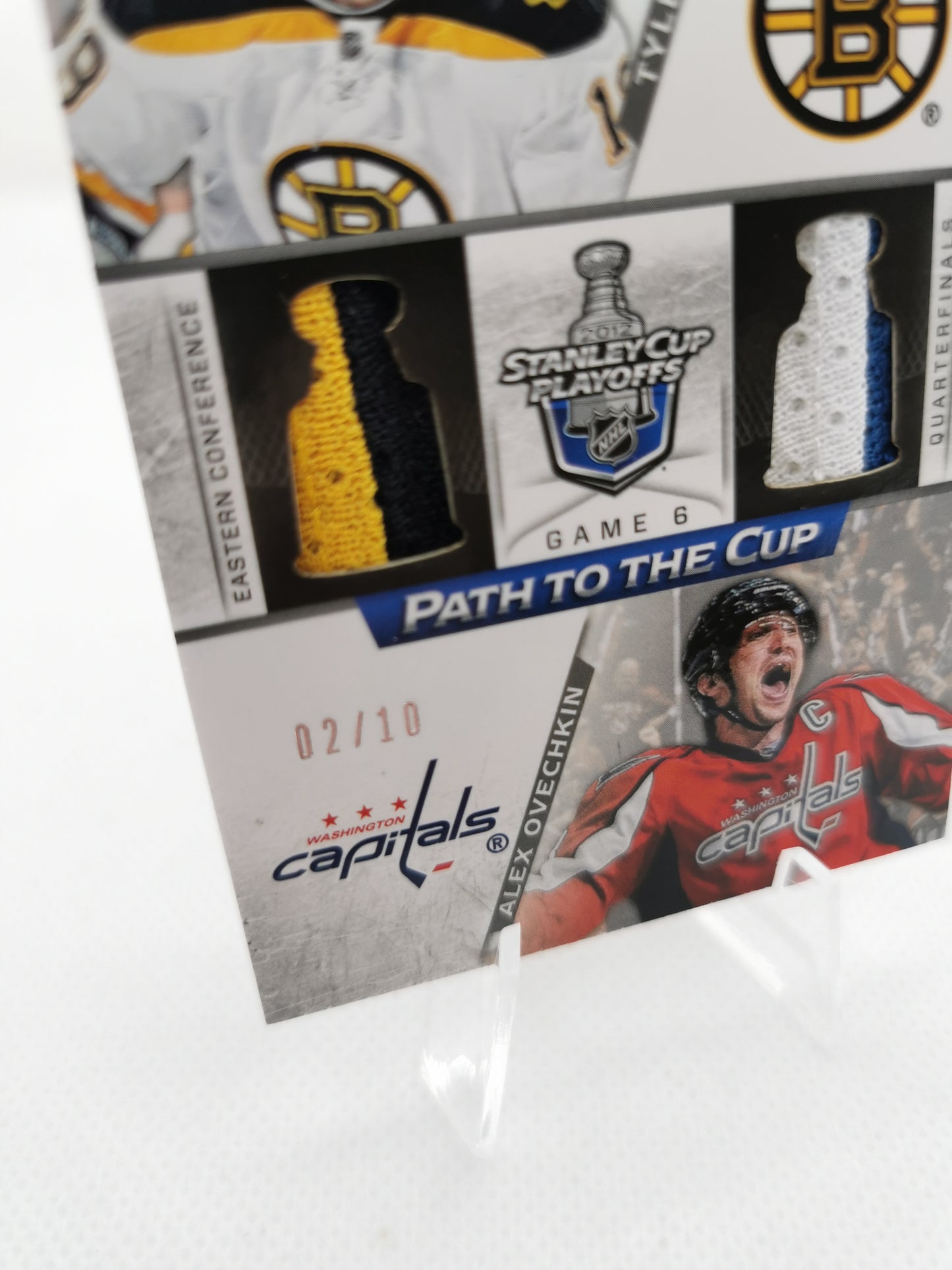 Alex Ovechkin & Tyler Seguin Game Worn Patches #2/10