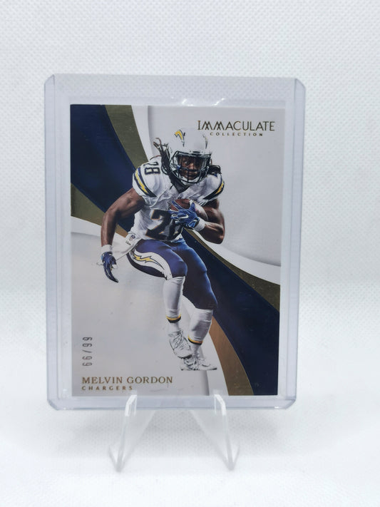Melvin Gordon /99 Panini Immaculate Football - NFL LA Chargers
