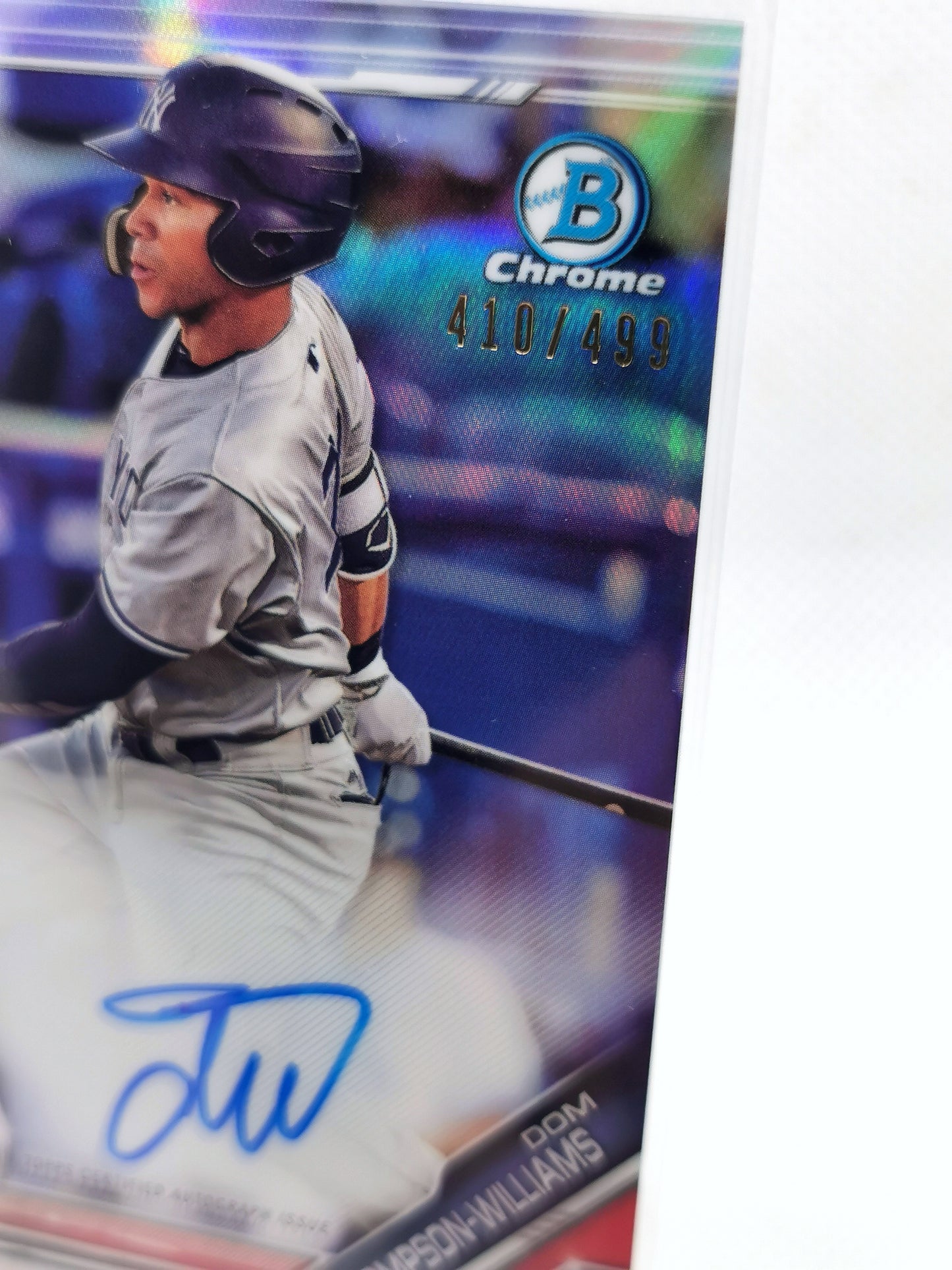 Dom Thompson-Williams Auto /499 - MLB New York Yankees
