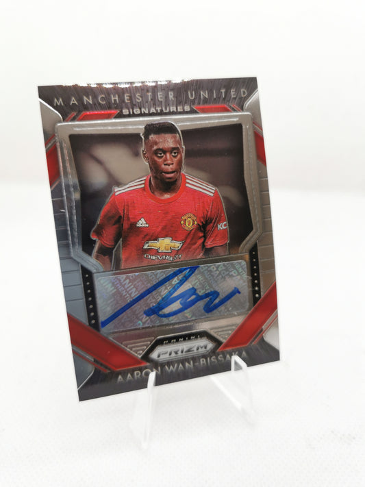 Aaron Wan-Bissaka Auto Manchester United 2020/21 Panini Prizm
