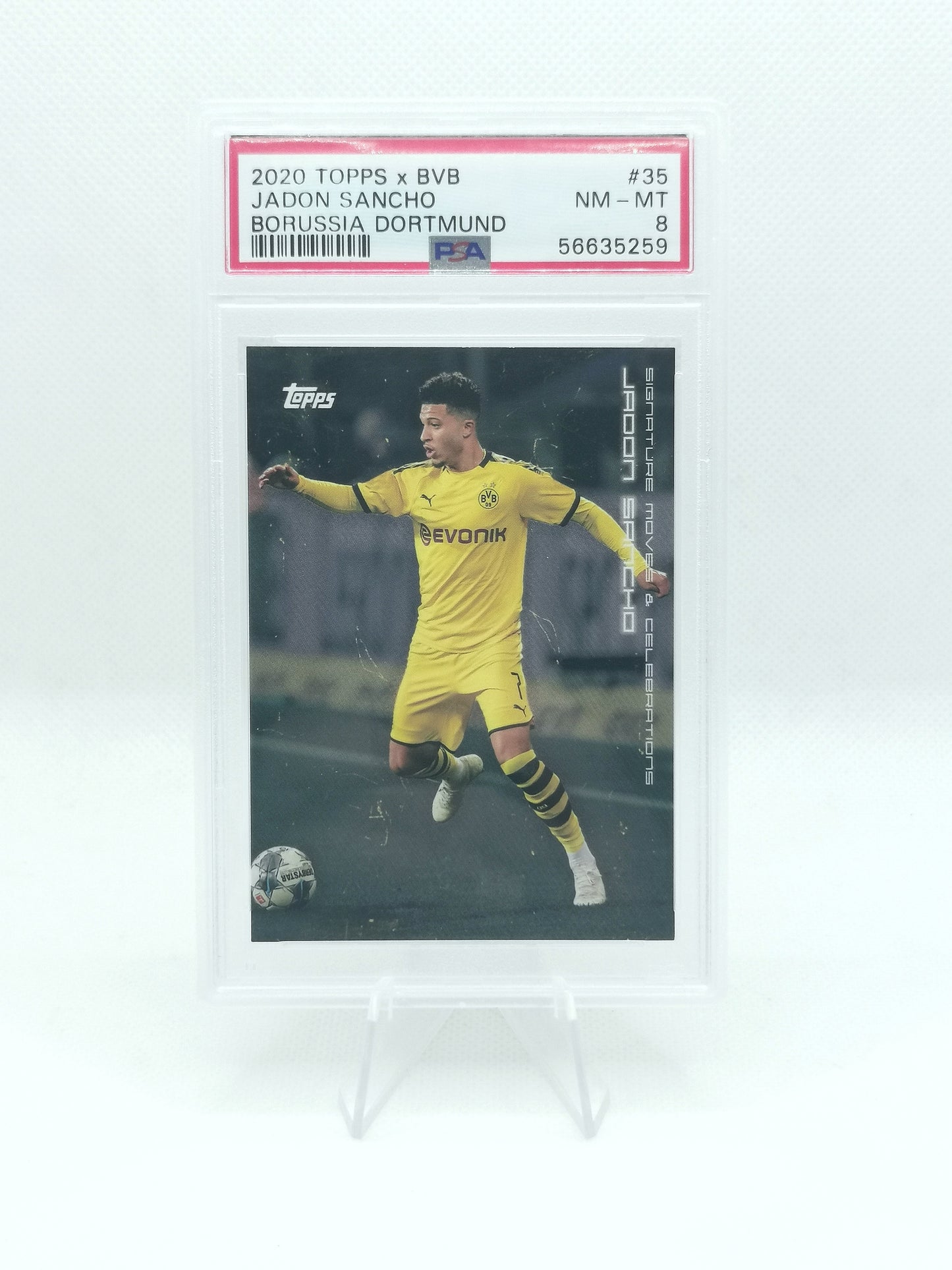Jadon Sancho - PSA 8 - Topps BVB (Borussia Dortmund)