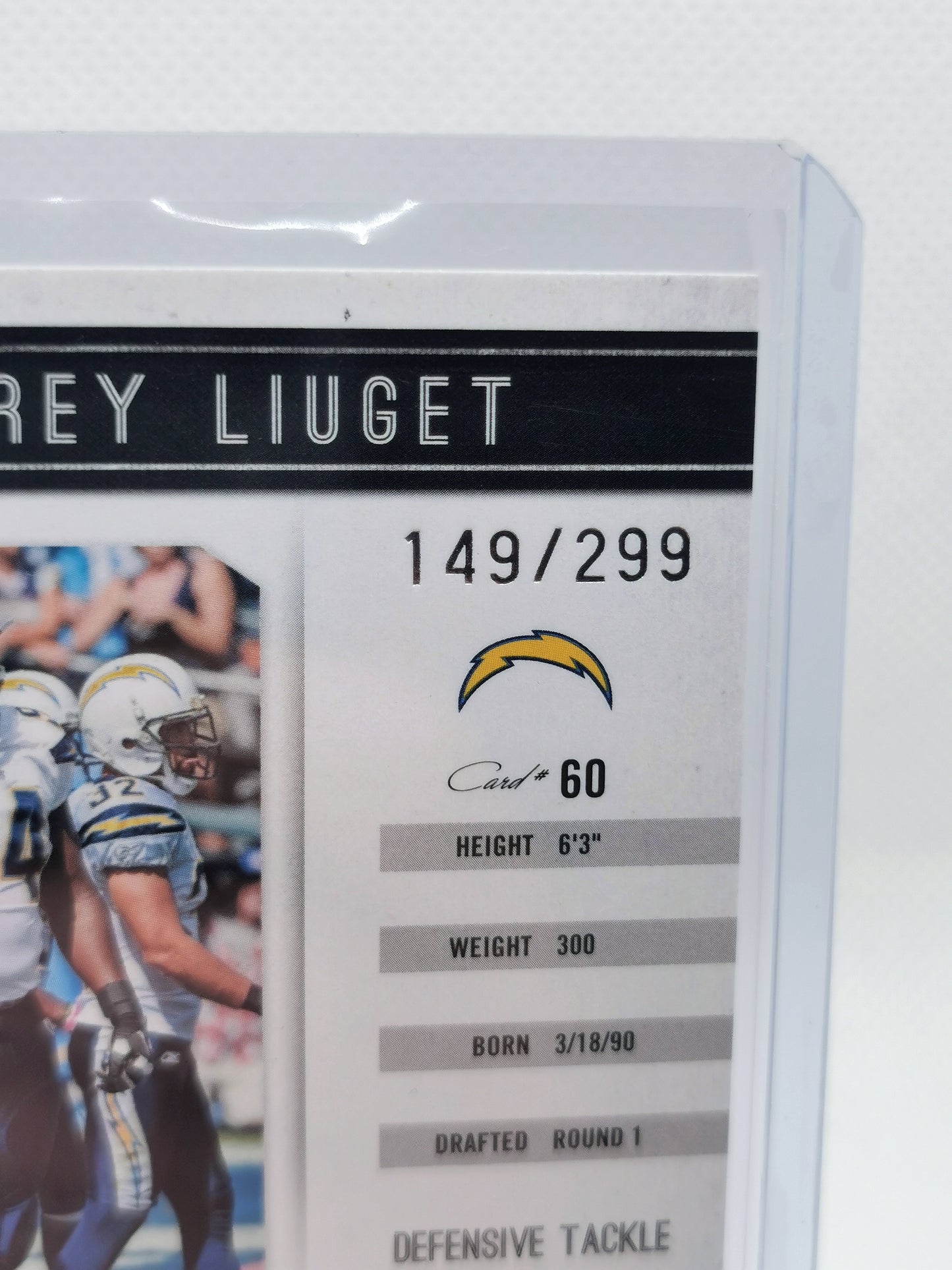 Corey Liuget Auto /299 - NFL LA Chargers