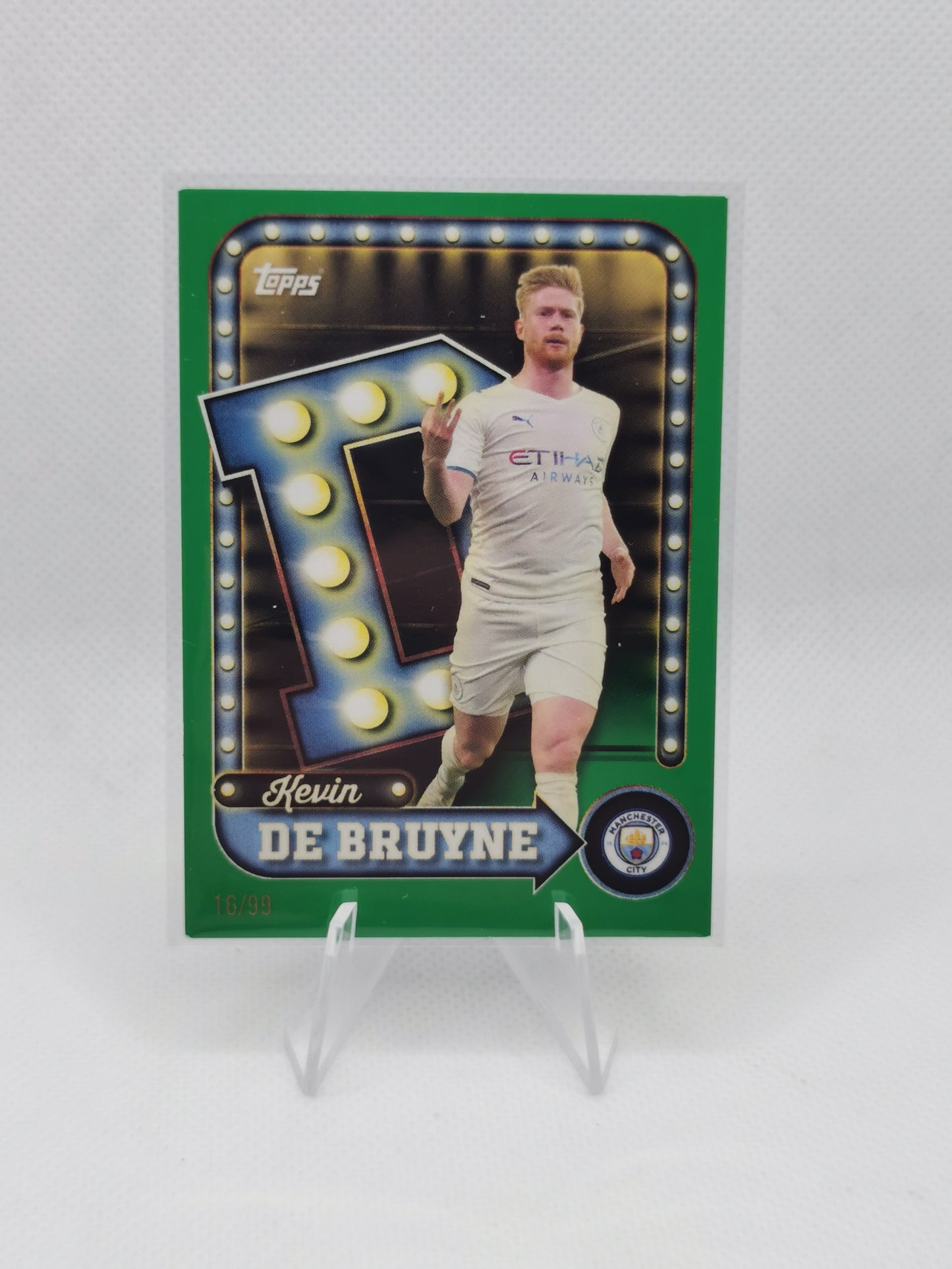 6x Manchester City Numbered - Topps Collectors Tin hits