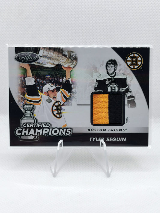 Tyler Seguin Game Worn Patch #1/25 - Topps Certified Champions