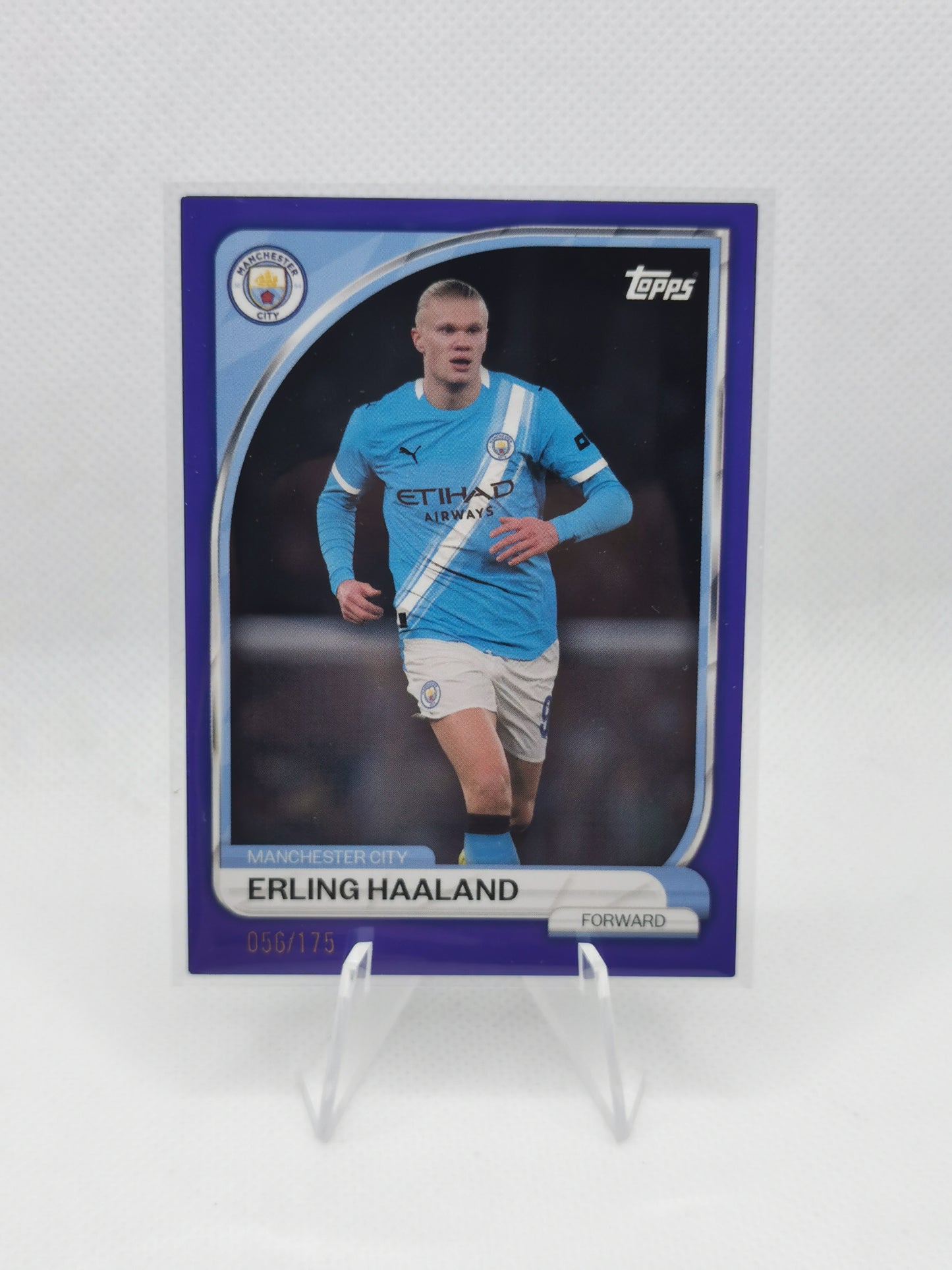 6x Manchester City Numbered - Topps Collectors Tin hits