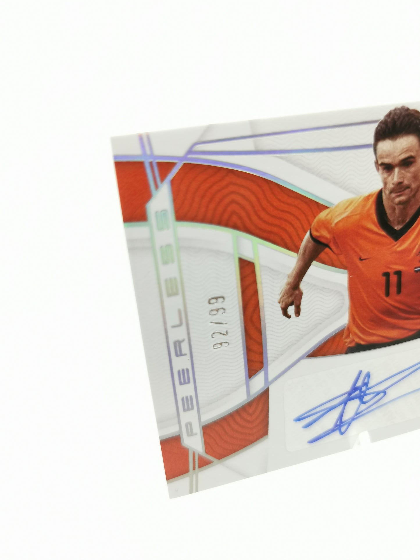 Marc Overmars 2022 Panini National Treasures Auto Card #92/99