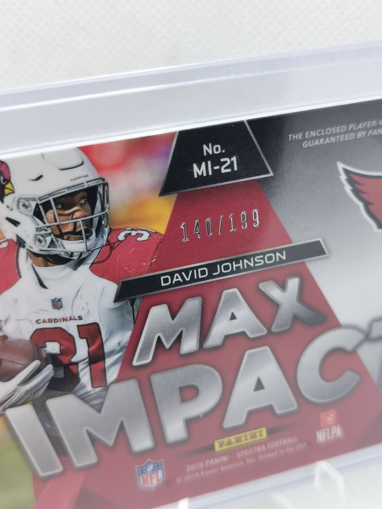 David Johnson Patch /199 - NFL Arizona Cardinals
