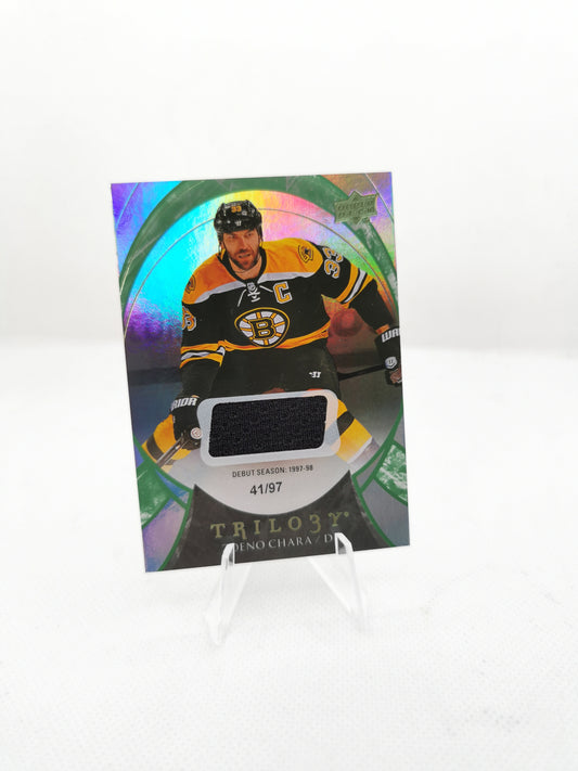 Zdeno Chara Game Worn Patch #41/97 Boston Bruins