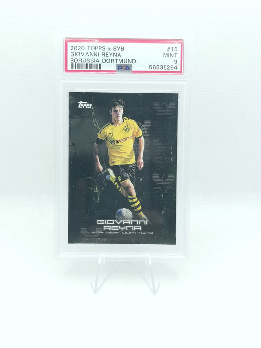 Giovanni Reyna - PSA 9 - 2020 Topps BVB (Borussia Dortmund)