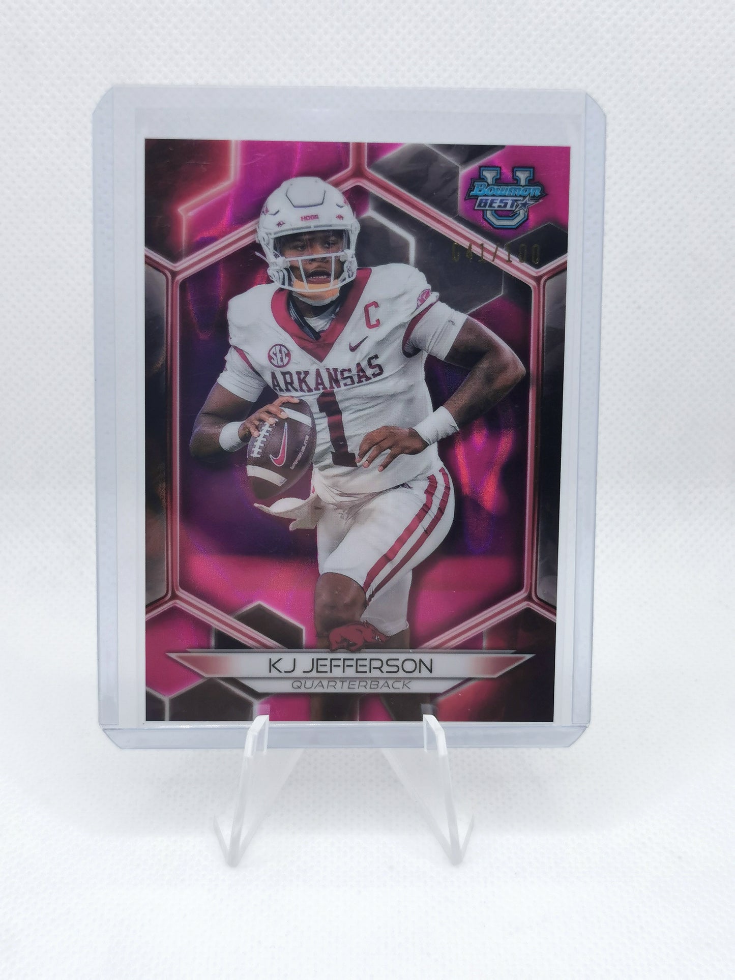 K J Jefferson /100 - Topps Bowman Best