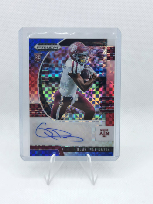 Quartney Davis Auto /99 - Panini Prizm Draft Picks