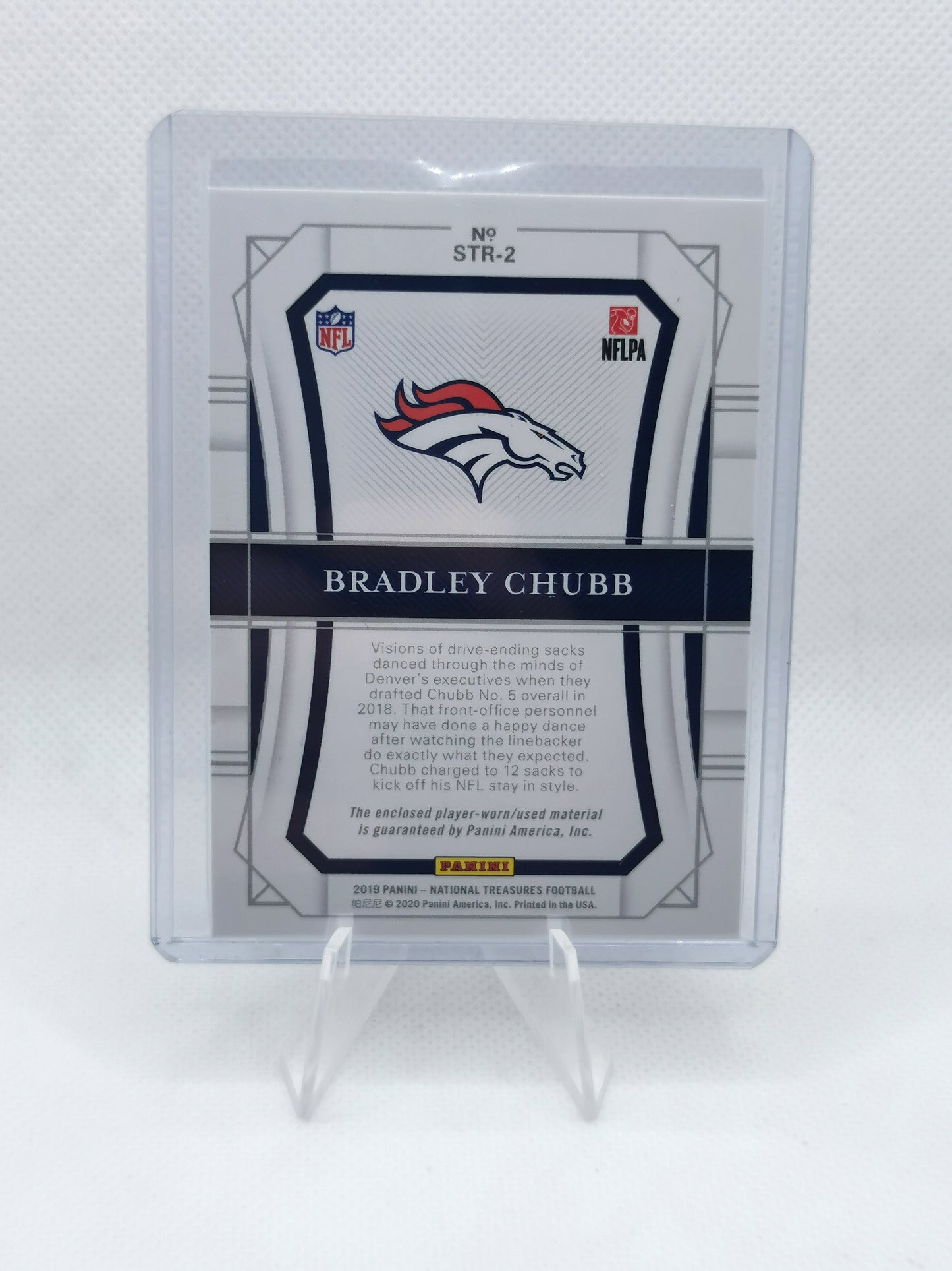 Bradley Chubb Double Patch /99 - NFL Denver Broncos