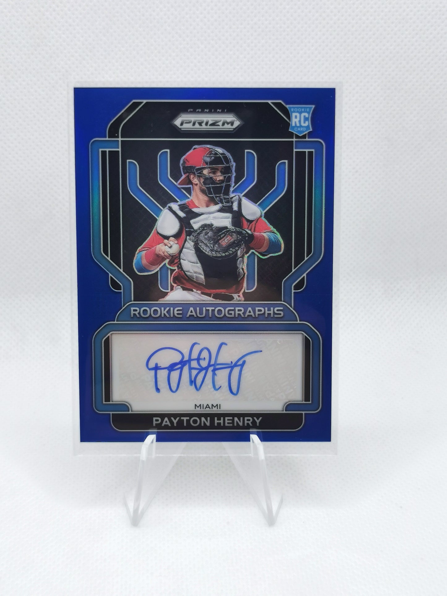 Payton Henry RC Auto /149 - MLB Miami Marlins