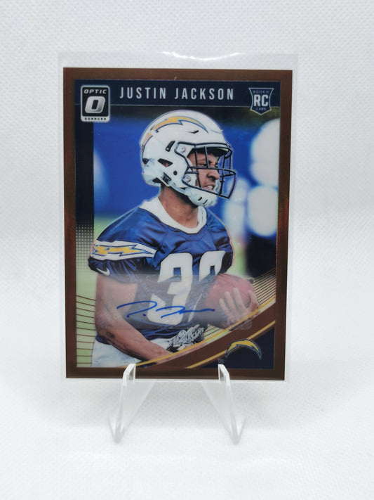 Justin Jackson RC Auto - NFL LA Chargers